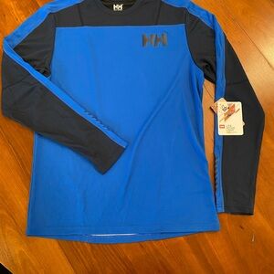 Helly Hansen Lifa Active Light Shirt in Blue and Black